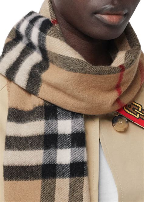 cheap burberry silk scarf|burberry giant check cashmere scarf.